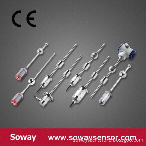 Magnetostrictive digital fuel level sensor